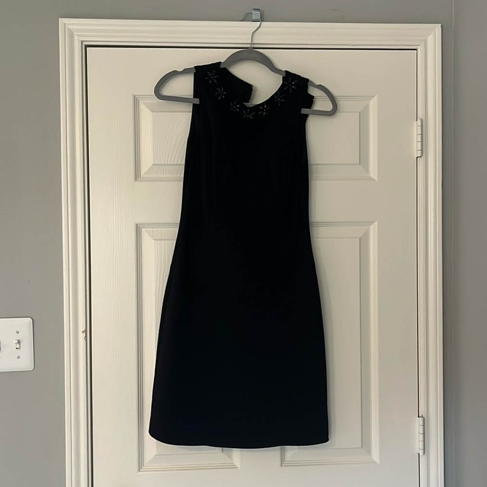 Embellished Kate Spade Sheath Dress, Black